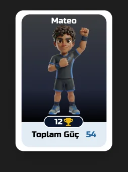 Mateo — World Padel Game character from Madrid