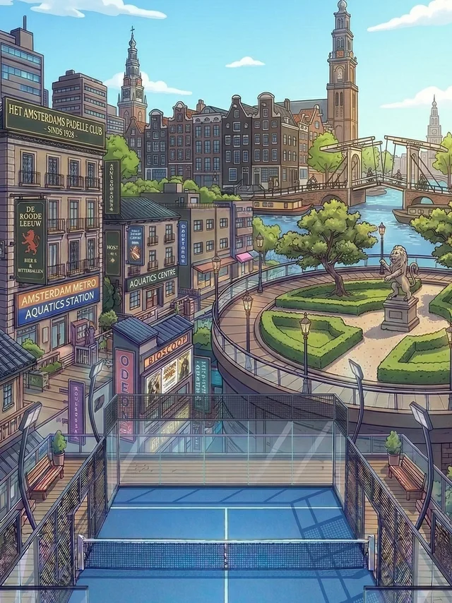 Amsterdam padel court — World Padel Game