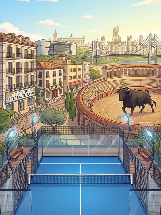 Madrid padel court — World Padel Game