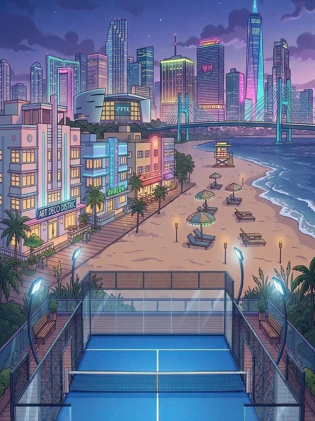 Miami padel court — World Padel Game