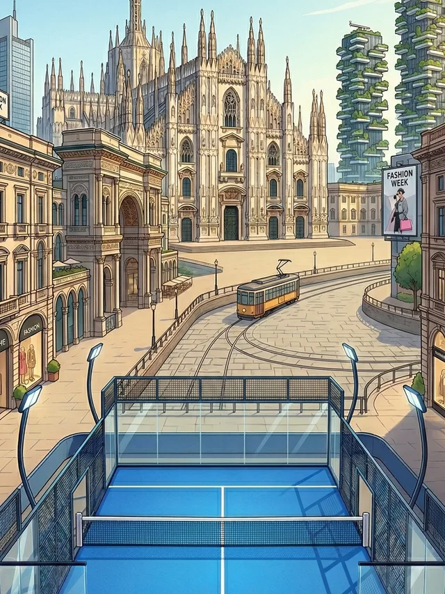 Milano padel court — World Padel Game